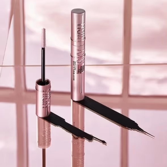 ریمل میبلین اسکای های maybelline sky high رنگ