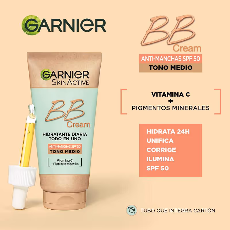 بی بی کرم ضدلک ضدآفتاب گارنیه garnier bb