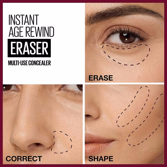 کانسیلر میبلین maybelline instant anti age
