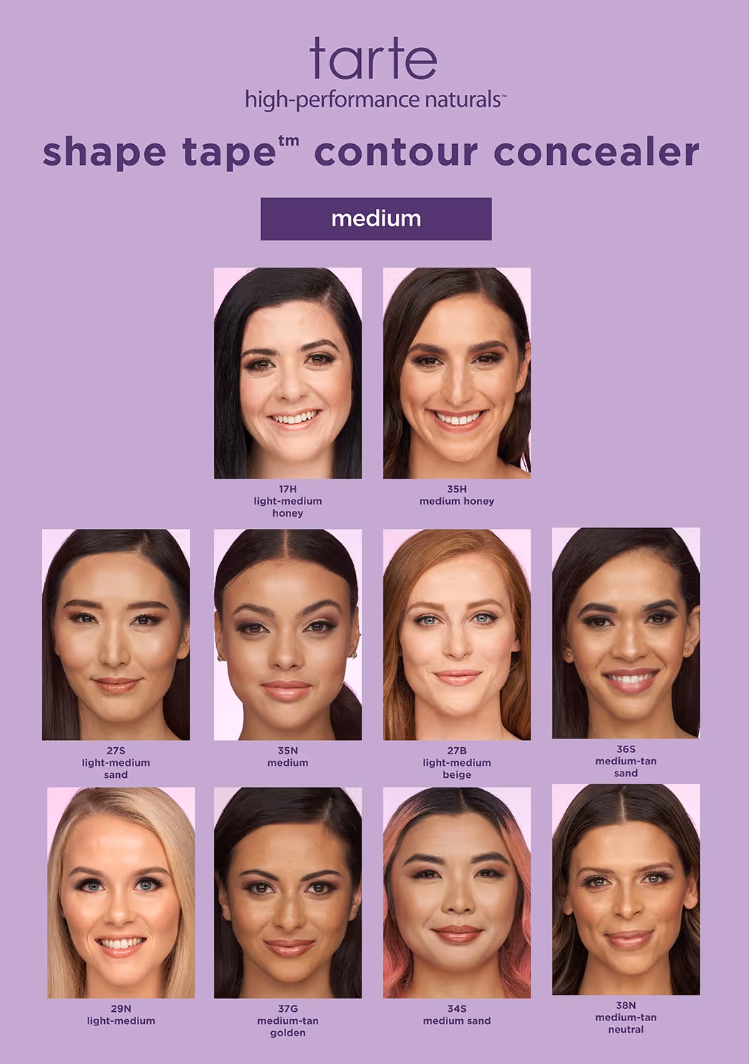 کانسیلر تارت tarte shape tape شماره 29n رنگ