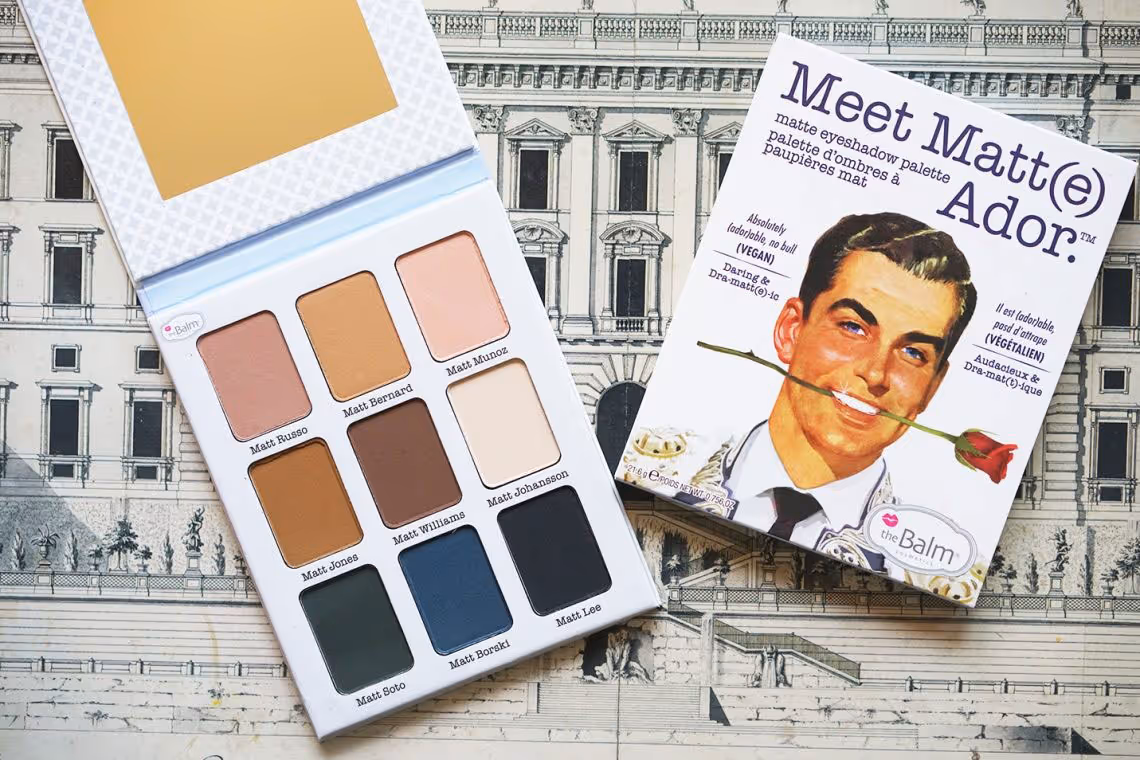 پالت سایه چشم د بالم میت مت ادور the balm
