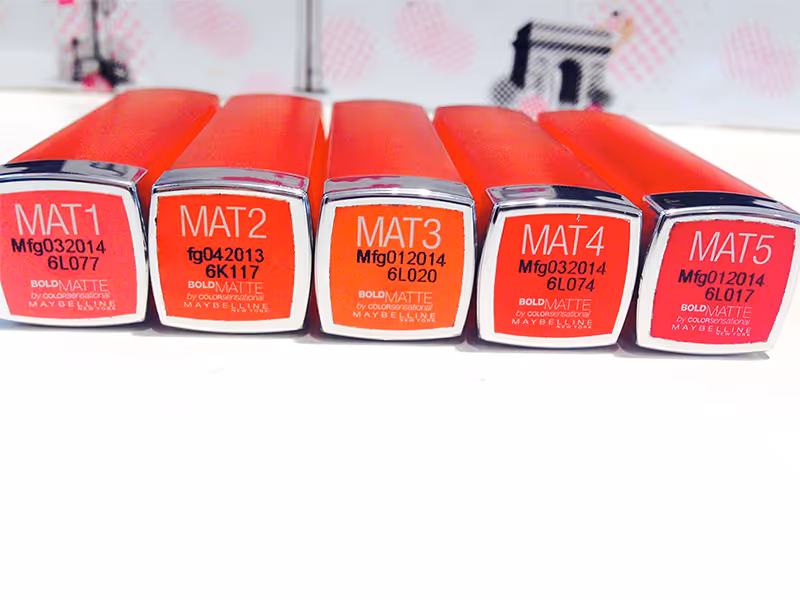 رژ لب میبلین بولد مات maybelline bold matte