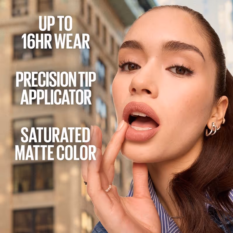 رژ لب مایع مات میبلین maybelline matte ink