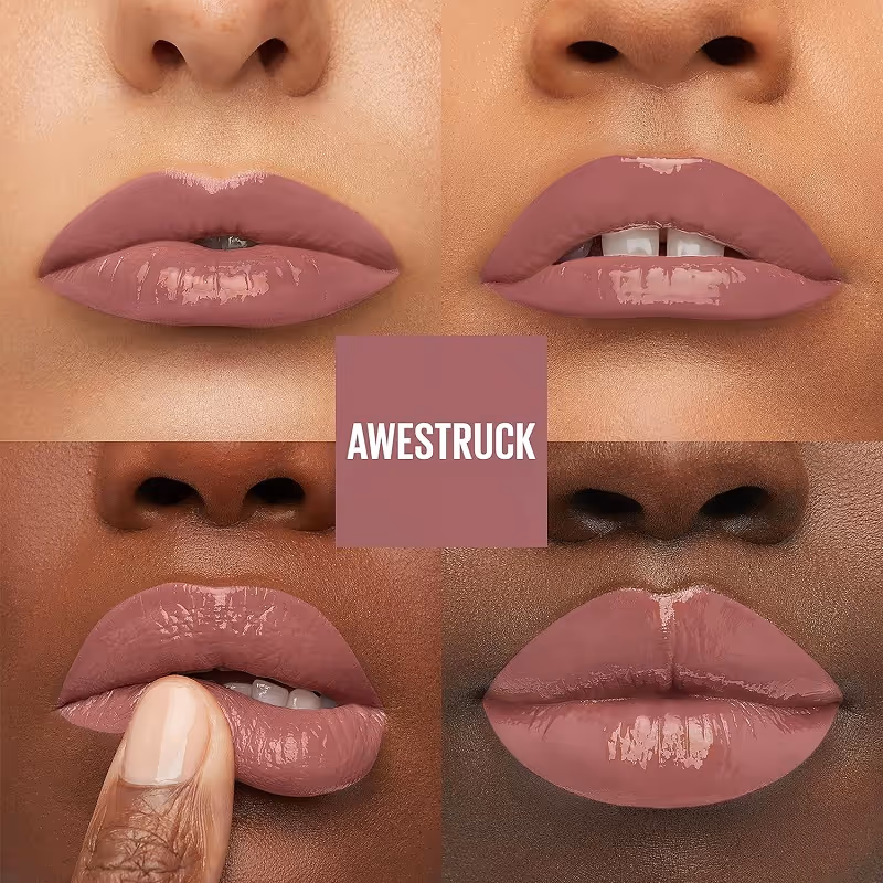 رژ لب مایع براق میبلین وینیل maybelline super