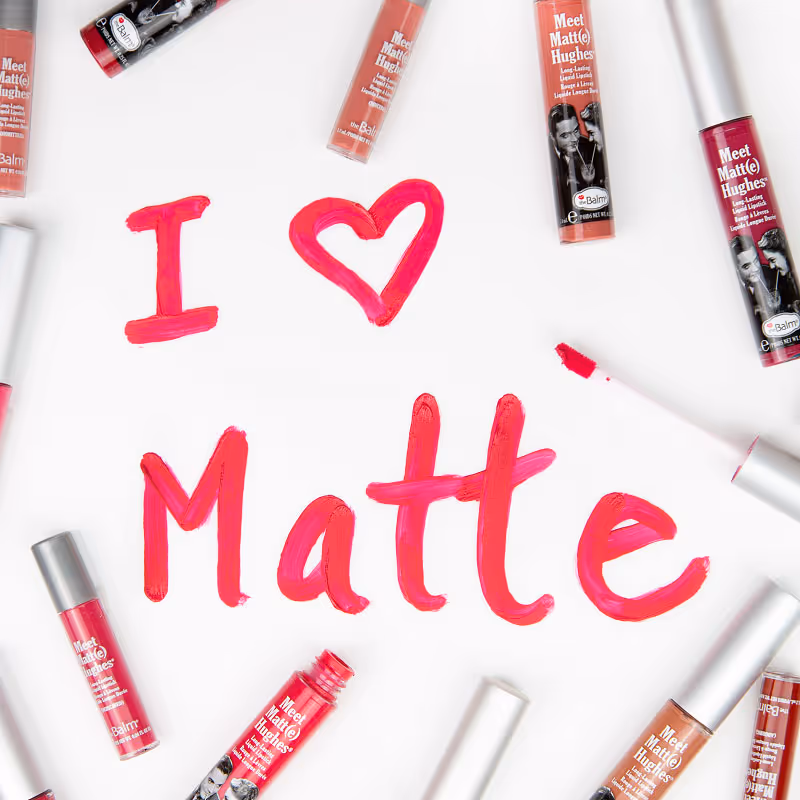 ست رژ لب مایع د بالم the balm meet matte