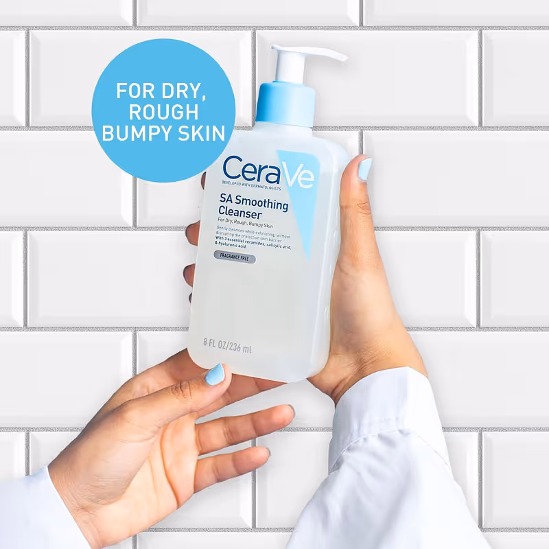 ژل شوینده پوست خشک ناهموار سراوی cerave sa