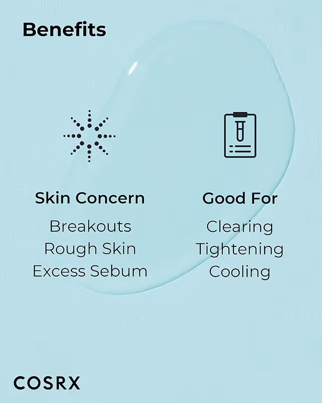 تونر کوچک کننده منافذ کوزارکس cosrx poreless