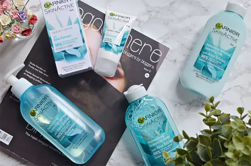 تونر آبرسان آلوئه ورای گارنیه garnier aloe