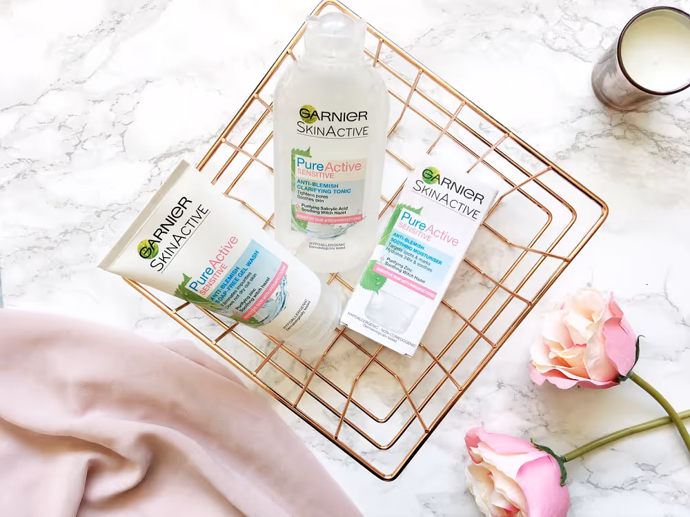 تونر ضدجوش پوست حساس گارنیه garnier pure