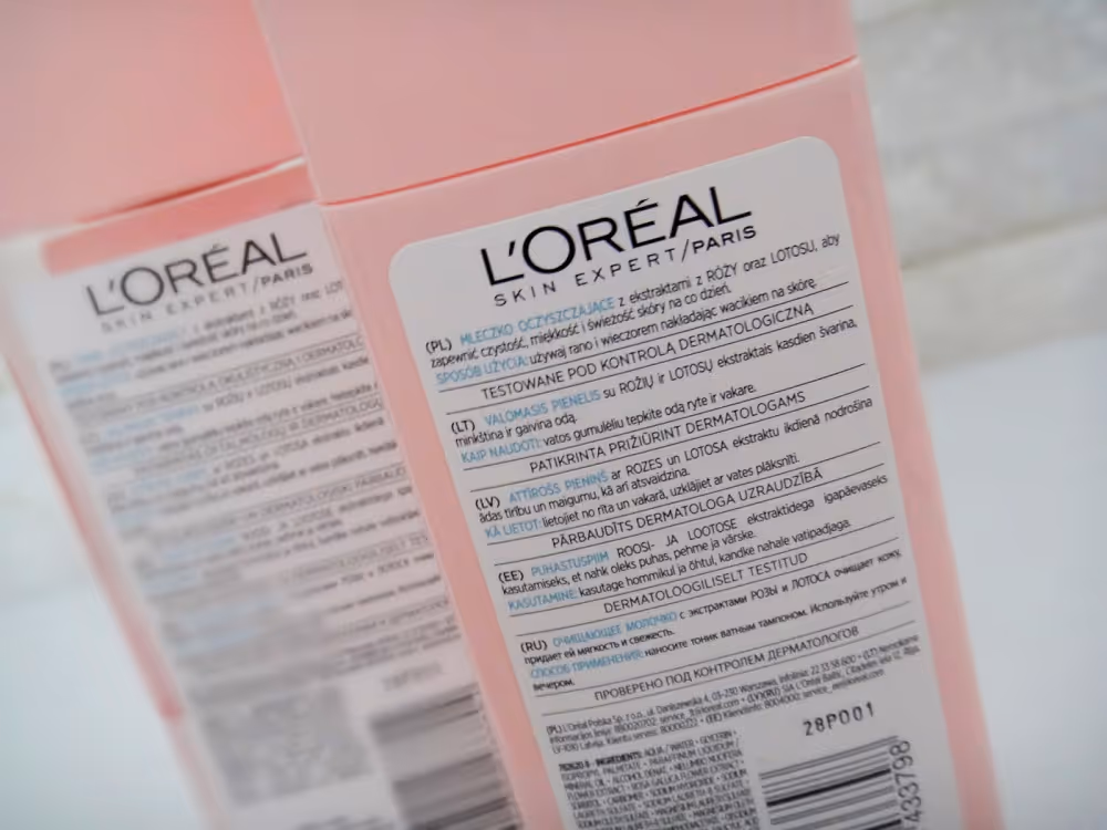 شیر پاک کن لورال loreal rare flowers