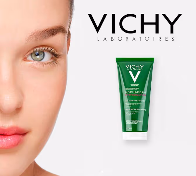 ژل شوینده صورت ویشی نرمادرم vichy normaderm