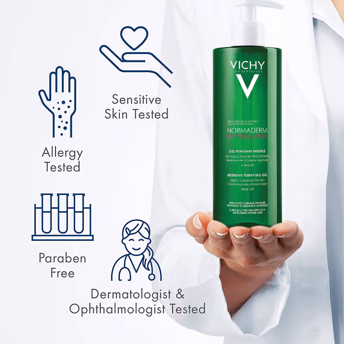 ژل شوینده صورت ویشی نرمادرم vichy normaderm
