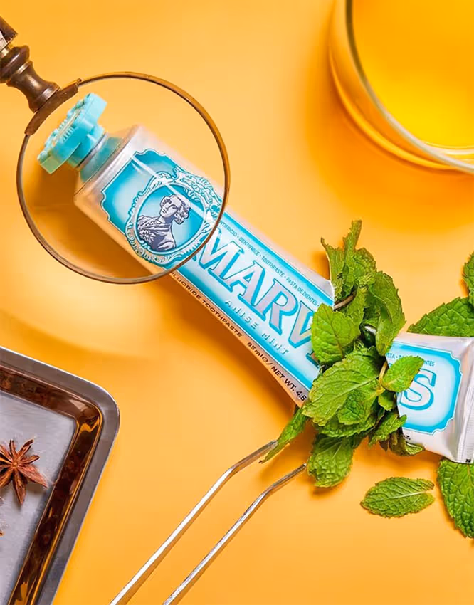 خمیردندان رازیانه نعناع مارویس marvis anise