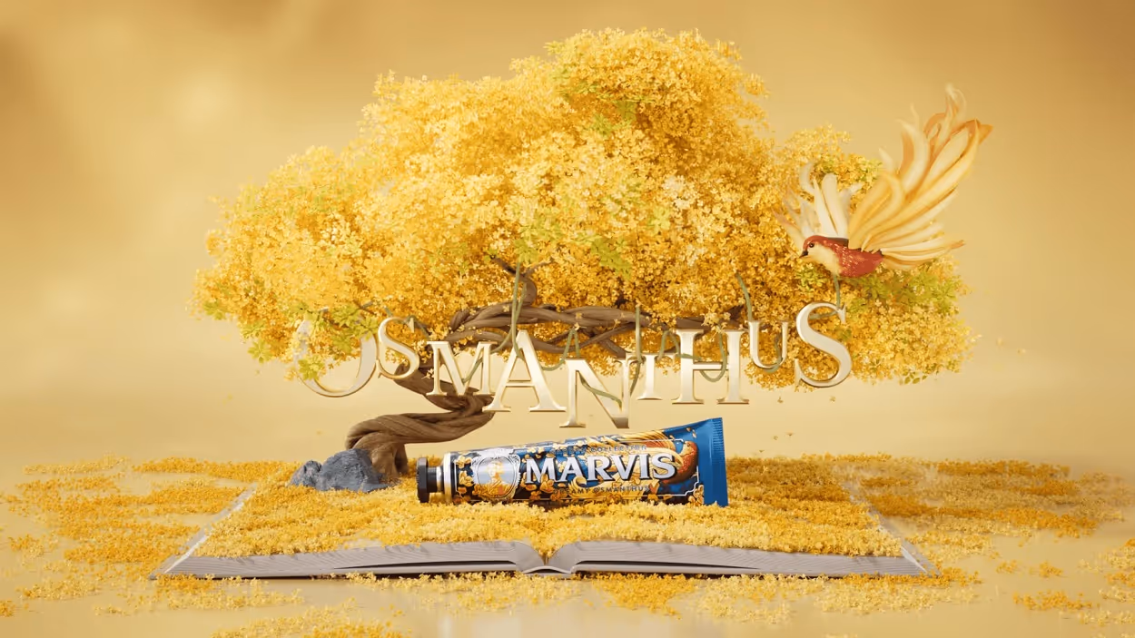 خمیردندان گل اسمانتوس مارویس marvis dreamy