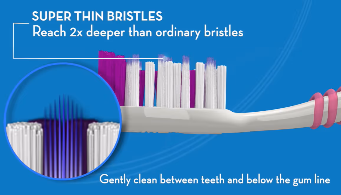 مسواک نرم اورال بی کمپلت oral b complete