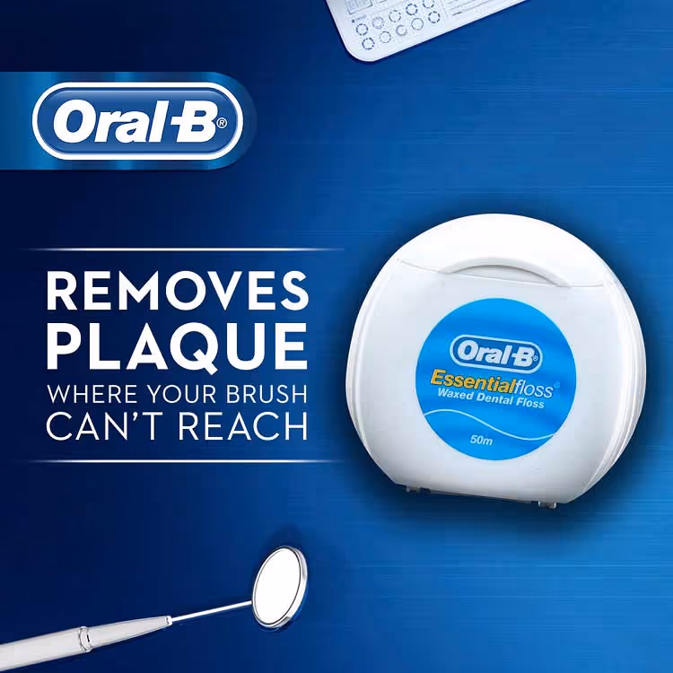 نخ دندان اورال بی اسنشیال oral b essential