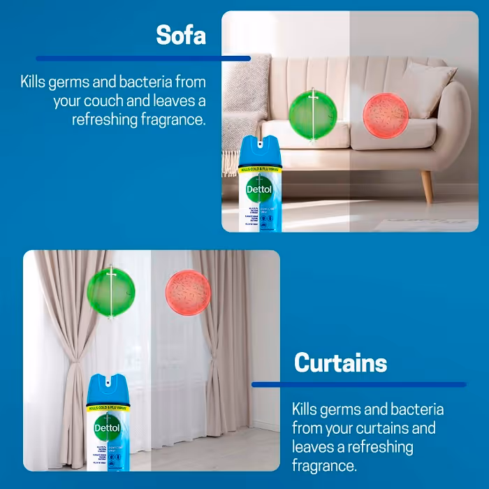 اسپری ضدعفونی کننده سطوح دتول dettol