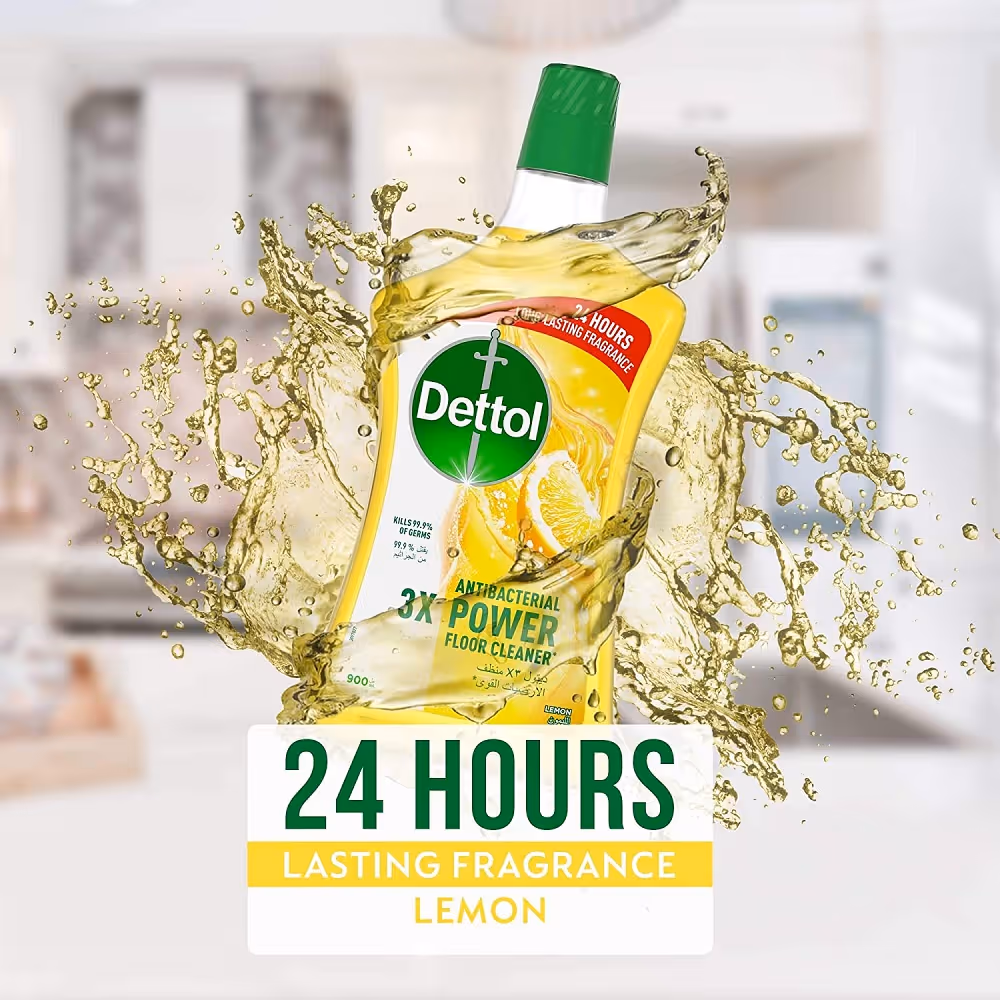 ضدعفونی کننده سطوح دتول رایحه لیمو dettol 3x
