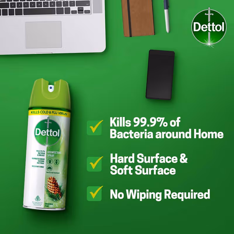 اسپری ضدعفونی کننده سطوح دتول dettol