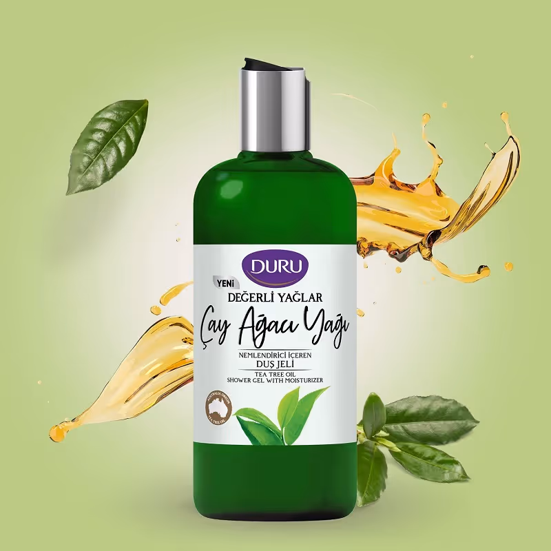 شامپو بدن درخت چای دورو duru tea tree oil