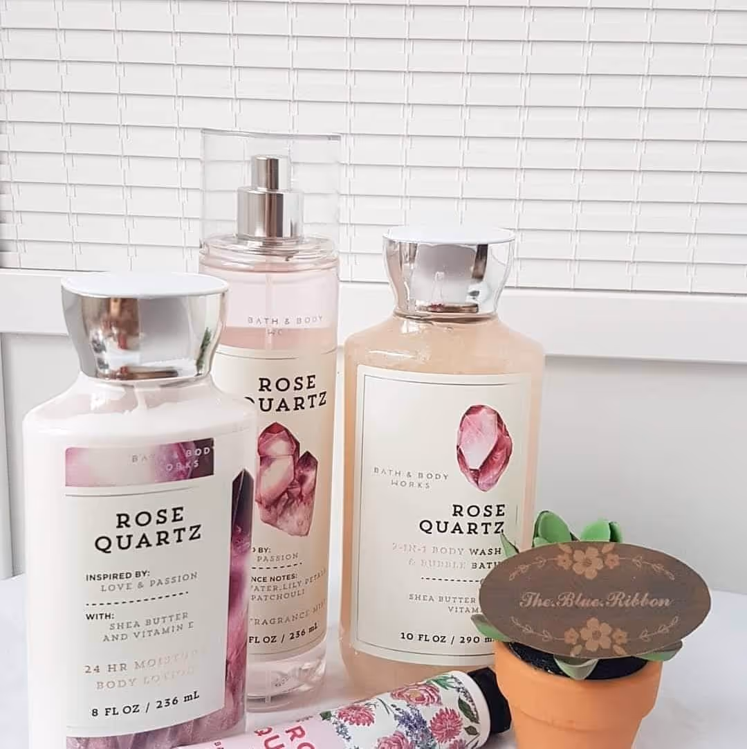 لوسیون بدن بث اند بادی ورکس رز کوارتز rose
