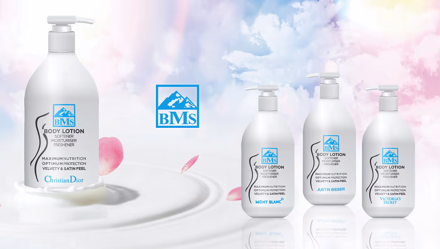 لوسیون بدن بی ام اس ویکتوریا سکرت bms