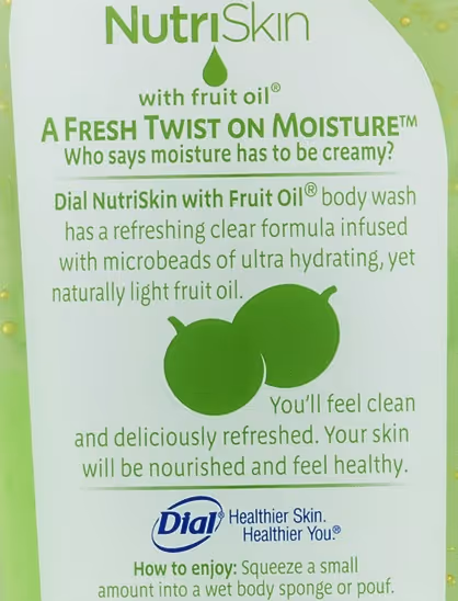 شامپو بدن دایل نوتری اسکین dial nutri skin