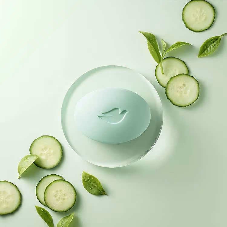 صابون زیبایی داو خیار چای سبز dove cool