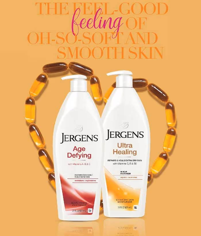 لوسیون بدن ضدپیری جرجنس jergens age defying