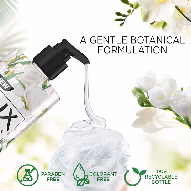 شامپو بدن گل فریزیا درخت چای لوکس lux skin
