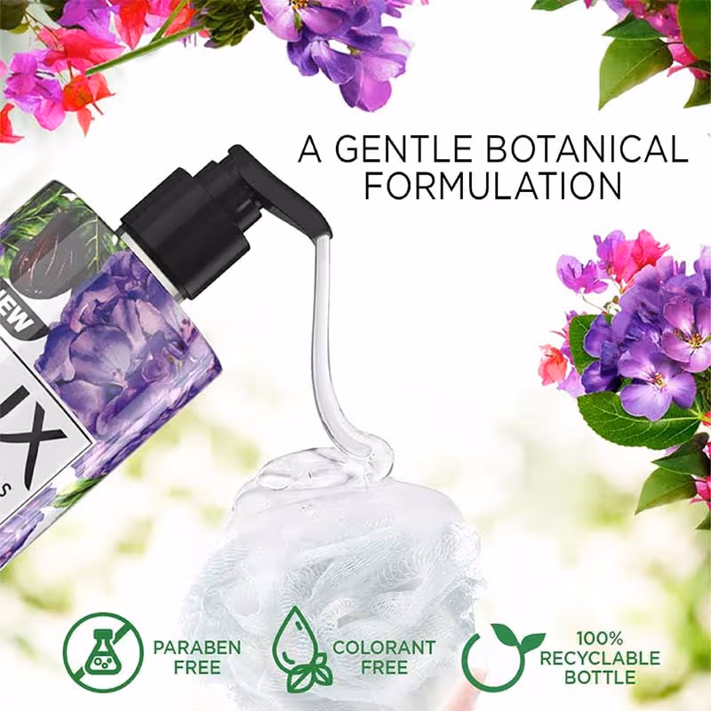 شامپو بدن انجیر گل شمعدانی لوکس lux skin