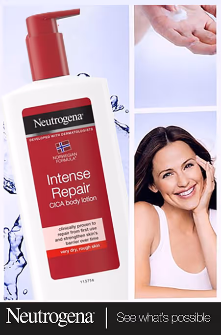 لوسیون بدن ترمیم کننده نوتروژنا neutrogena
