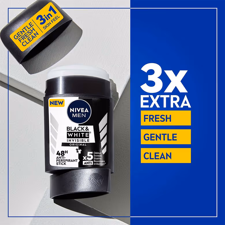 استیک ضدتعریق آقایان نیوا nivea black and
