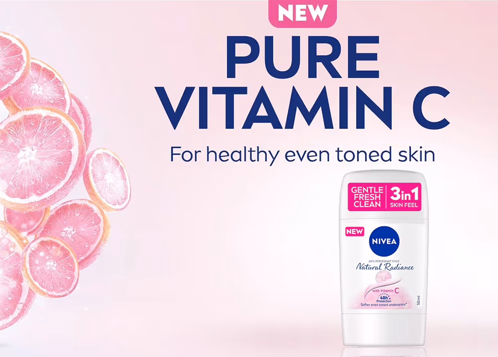 استیک ضدتعریق روشن کننده نیوا nivea natural