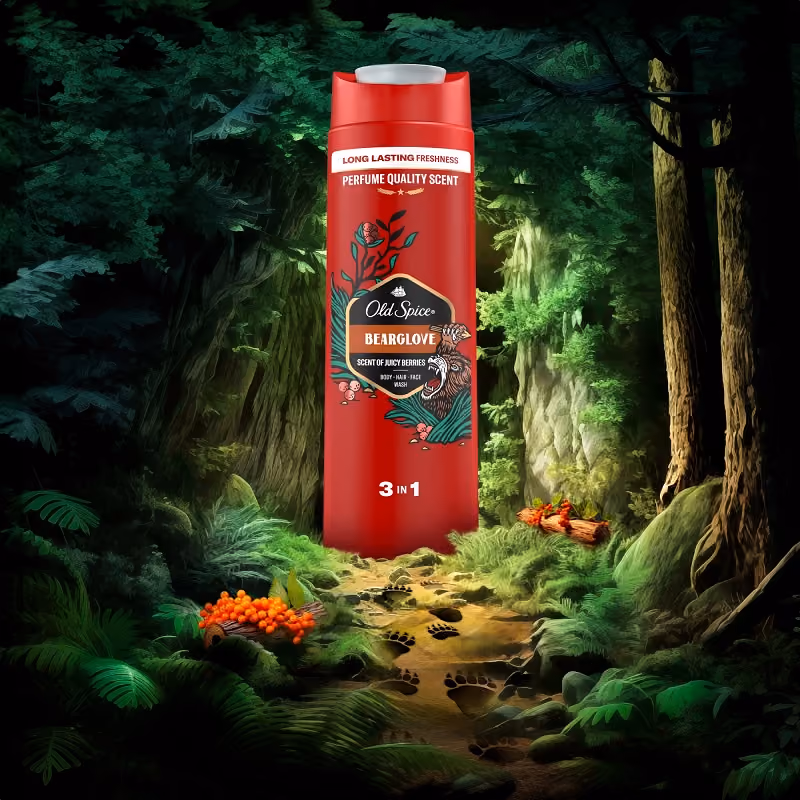 شامپو بدن اولد اسپایس بیرگلاو old spice