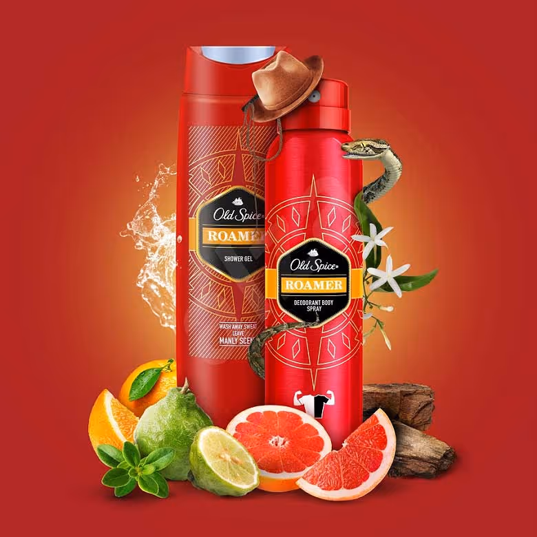 ژل دوش اولد اسپایس روامر old spice roamer
