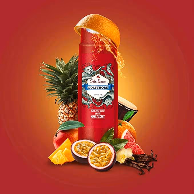 ژل دوش اولد اسپایس ولفتورن old spice