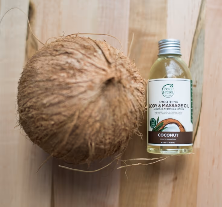 روغن ماساژ بدن نارگیل پتال فرش petal fresh