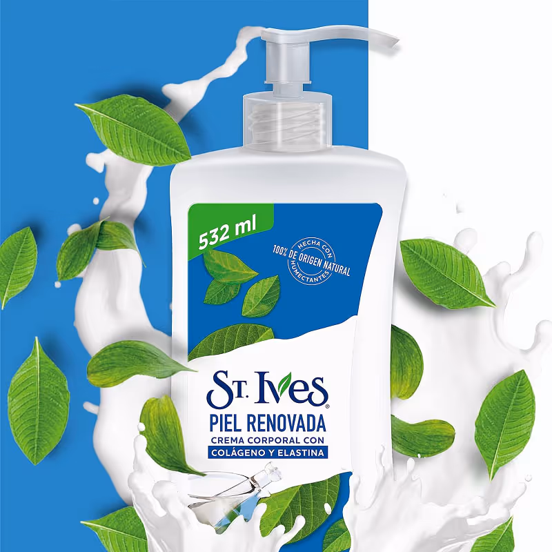 لوسیون بدن کلاژن الاستین سینت ایوز st ives