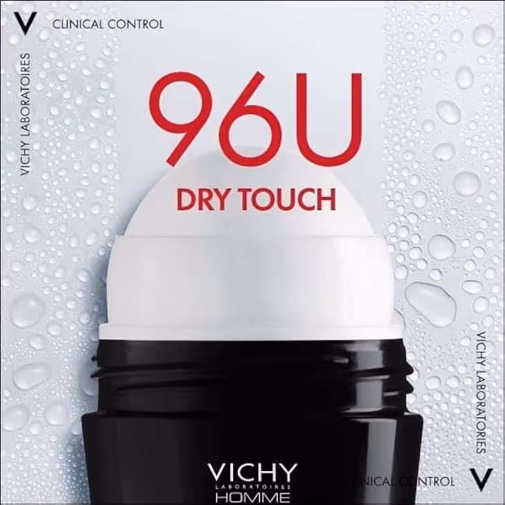 رول ضدتعریق آقایان ویشی vichy homme 72h