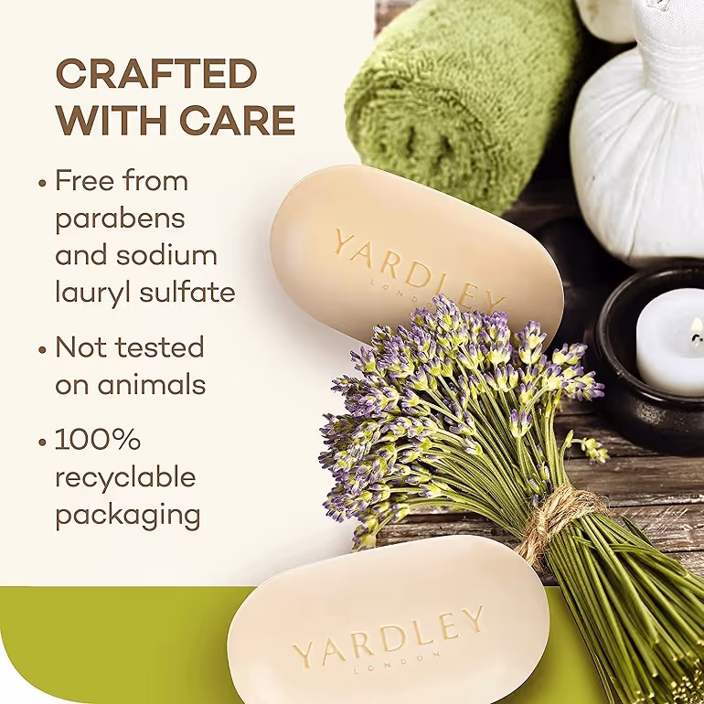 صابون آلوئه ورا آووکادو یاردلی yardley aloe
