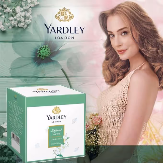 صابون گل یاس یاردلی yardley imperial jasmine