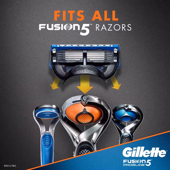 تیغ اصلاح یدک ژیلت فیوژن پروگلید gillette