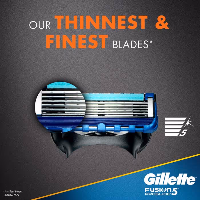تیغ اصلاح یدک ژیلت فیوژن پروگلید gillette