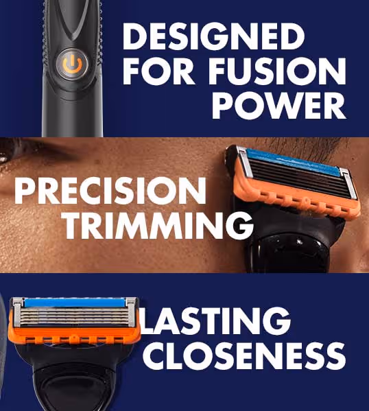 تیغ اصلاح یدک ژیلت فیوژن پاور gillette