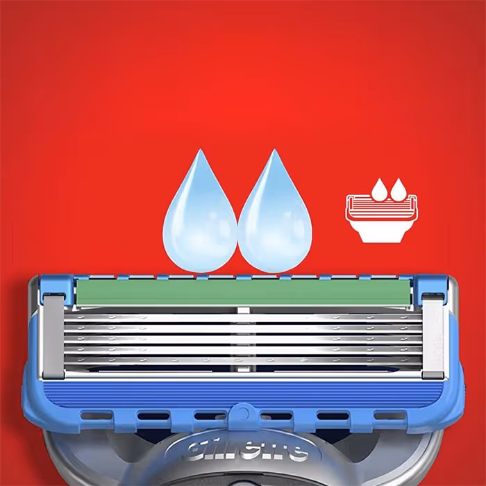 تیغ اصلاح یدک ژیلت فیوژن پروگلید پاور