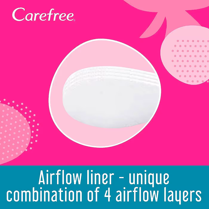 پد بهداشتی روزانه کرفری carefree cotton feel