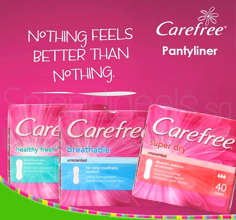 پد بهداشتی روزانه کرفری carefree healthy