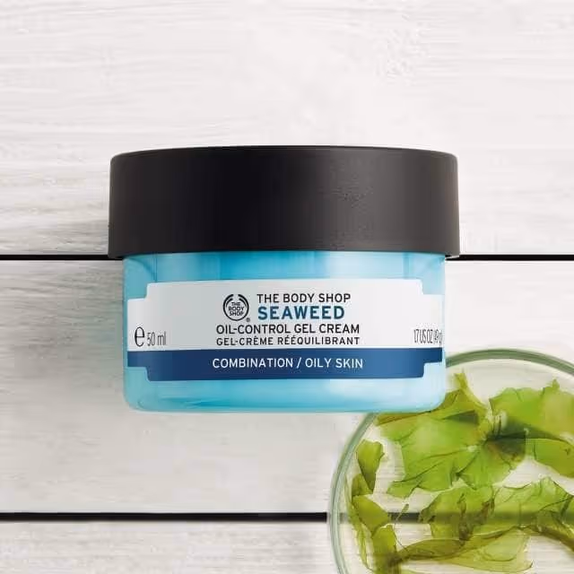 ژل کرم جلبک دریایی بادی شاپ the body shop