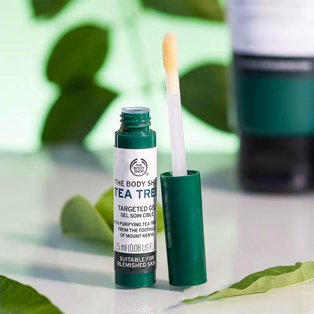 ژل ضدجوش درخت چای بادی شاپ the body shop tea